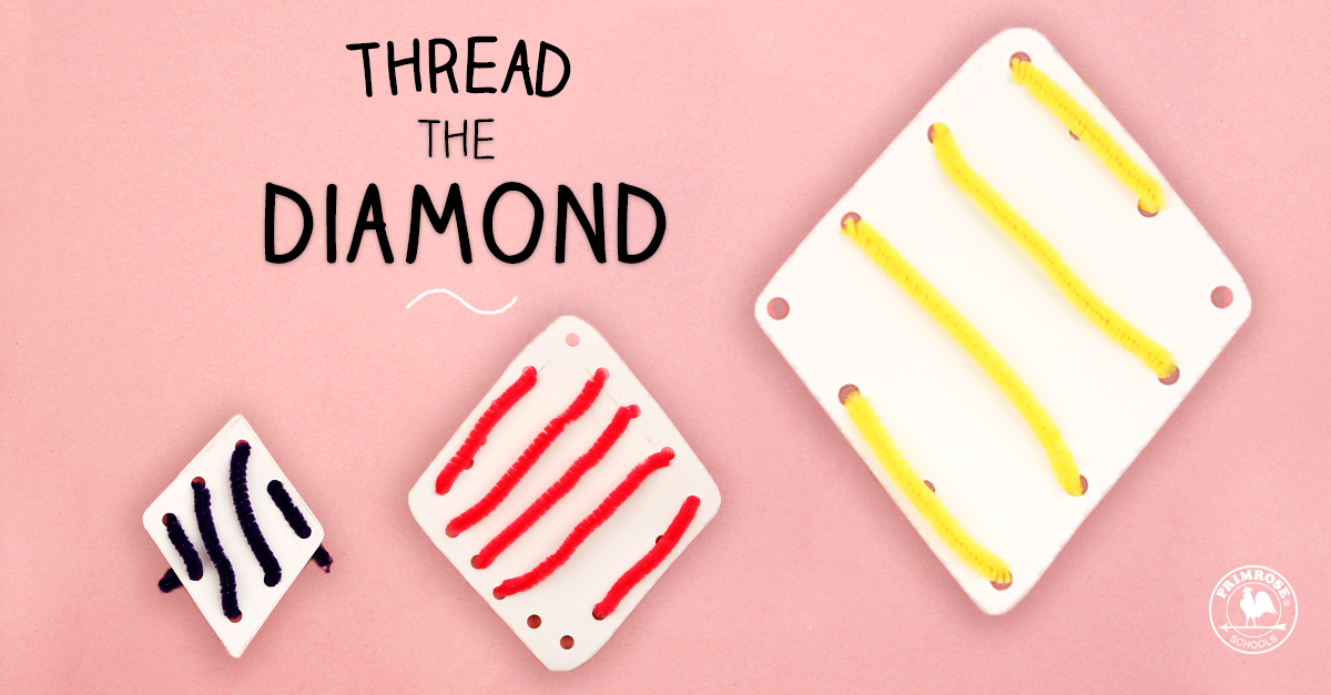 A Threading Craft to Help Develop Your Child’s Fine Motor Skills ...